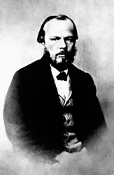 Portret van Dostojewski, eind 19e eeuw