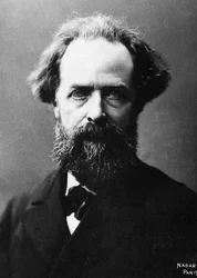 Portret van Elysee (Elisee) Reclus (1830-1905), geograaf, anarchistisch militant