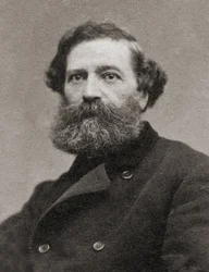 Portret van Felix Pyat (1810-1889) Franse schrijver, journalist en politicus