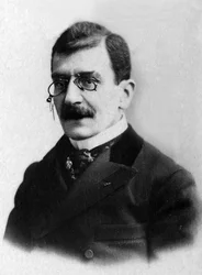 Portret van Ferdinand Brunetiere, Franse literair criticus.