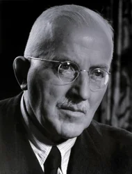 Portret van Hermann Staudinger (foto)