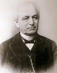 Portret van Leopold Kronecker (foto)
