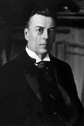 Portret van Lord Joseph Chamberlain (1836-1914), Britse politicus.