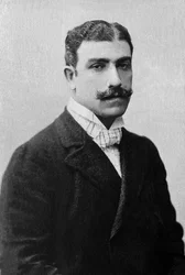 Portret van Lucien Germain Guitry (1860-1925), Franse acteur