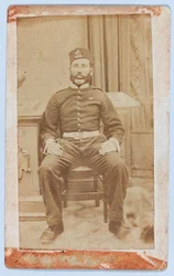 Soldaat Joseph Benjamin George, 105e Regiment of Foot