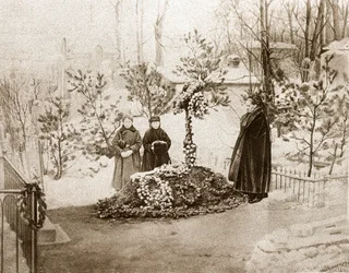 De familie van de Russische schrijver Fedor Dostojevski