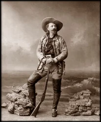 William Frederick Cody - Bekend als Buffalo Bill - Portret van Buffalo Bill (1846-1917), Kolonel William Cody