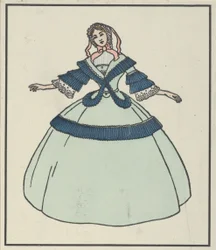 Biedermeier mode, 1908