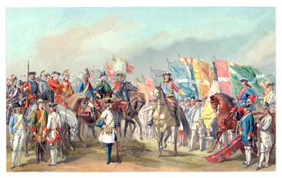 Kostuums van het Franse Leger, 1885