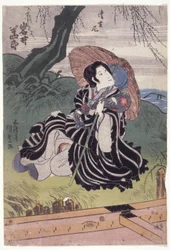 Iwai Hanshirō in de rol van de non Seigen