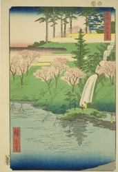 Chiyogaike-vijver, Meguro, uit de serie 