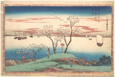 Avondkersenbloesem in Gotenyama