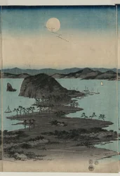 Volle maan boven Kanazawa, Musashi