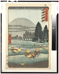 Hoki Provincie, Ono, Verre uitzicht op Mount Daisen