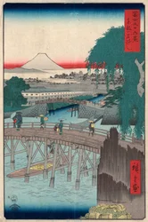 Ichikobu-brug, 1858