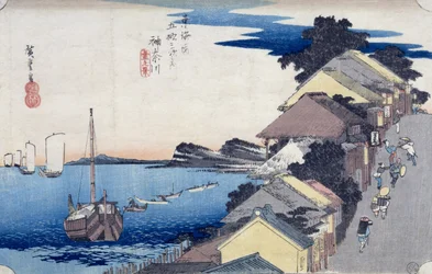 Kanagawa: Uitzicht op de Rug, uit de serie 
