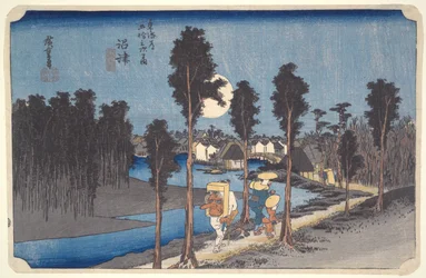 Numazu, Gele Schemering uit de serie Drieënvijftig Stations van de Tokaido