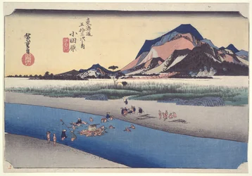 Odawara-veerboot, uit de serie Drieënvijftig stations van de Tōkaidō