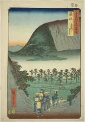 Sanuki Provincie: Verre Aanblik van de Zozu-berg, uit de serie 