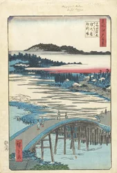 Sugatami-brug, Omokage-brug en Jariba bij Takata
