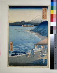 Zevenmijlsstrand in de provincie Sagami
