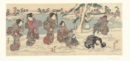 Sneeuwballen gooien