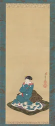 Herdenkingsportret van Iwai Hanshiro VI, 1836