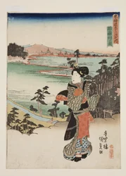 Uitzicht op Ishiyakushi (Ishiyakushi no zu)