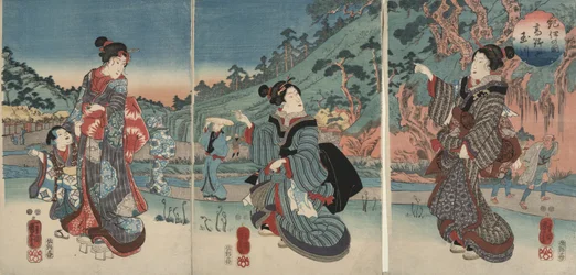 Juwelenrivier van Kōya in de provincie Kii