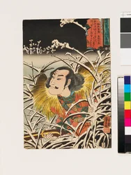 Blijvende sneeuw bij Ishiyama