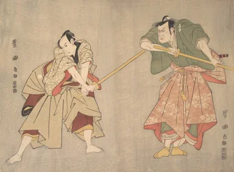 Scène uit een niet-geïdentificeerd drama, ca. 1800