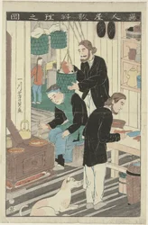 De keuken in het huis van een buitenlander