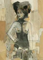  Abstracte vrouwenfiguur