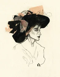 Black Hat-modetekeningen