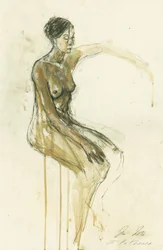 Contemplatieve naaktstudie