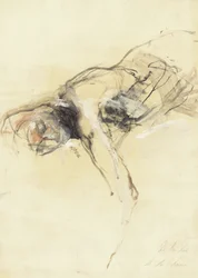 Dynamische abstracte figuur