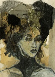 Elegant verguld portret