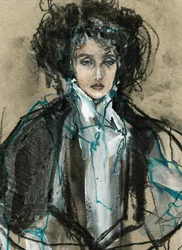 Elegant damesportret