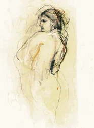Expressief vrouwenfiguur