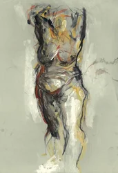 Expressieve naaktstudie