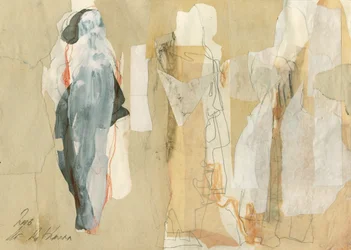 Rustige abstracte figuren