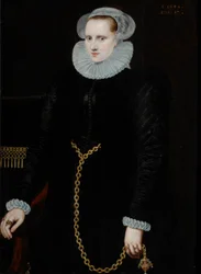 Portret van een dame van 27 jaar