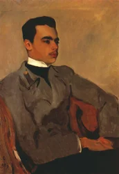 Portret van prins Nikolay Yusupov, graaf Sumarokov-Elston 1883-1908, 1903