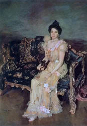 Portret van Sofia Mikhailovna Botkina, 1899