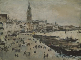 De Schiavoni-kade in Venetië
