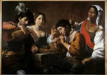 Bijeenkomst in een cabaret