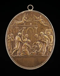 De aanbidding van de herders, 1530s