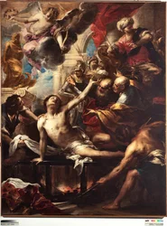 Martelaarschap van St. Laurentius op het rooster