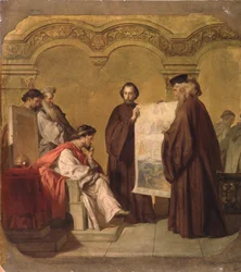 Grootvorst Vladimir ontvangt de ambassadeurs