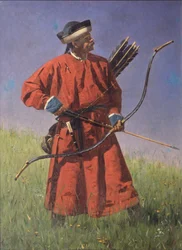 Bukharaanse Soldaat Sarbaz